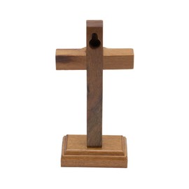 Intercession Standing Wooden Cross (5 inch)