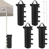 Pack of 4 Gazebo Sandbags, Weights for Gazebo with 8