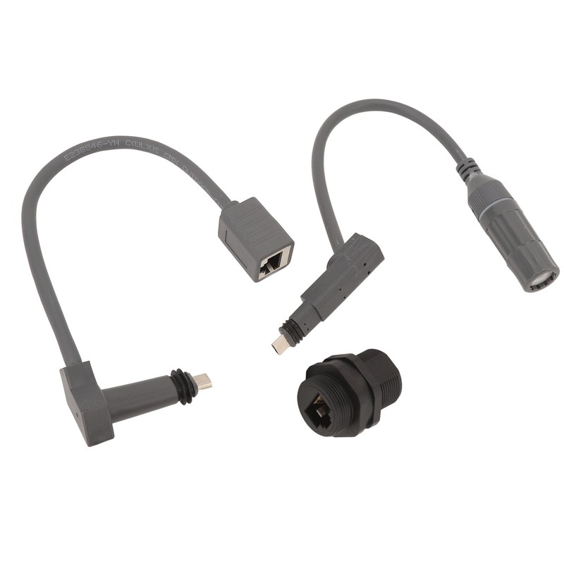 1 Pair SPX Plug to RJ45 Adapters Waterproof 1200Mbps Transfer