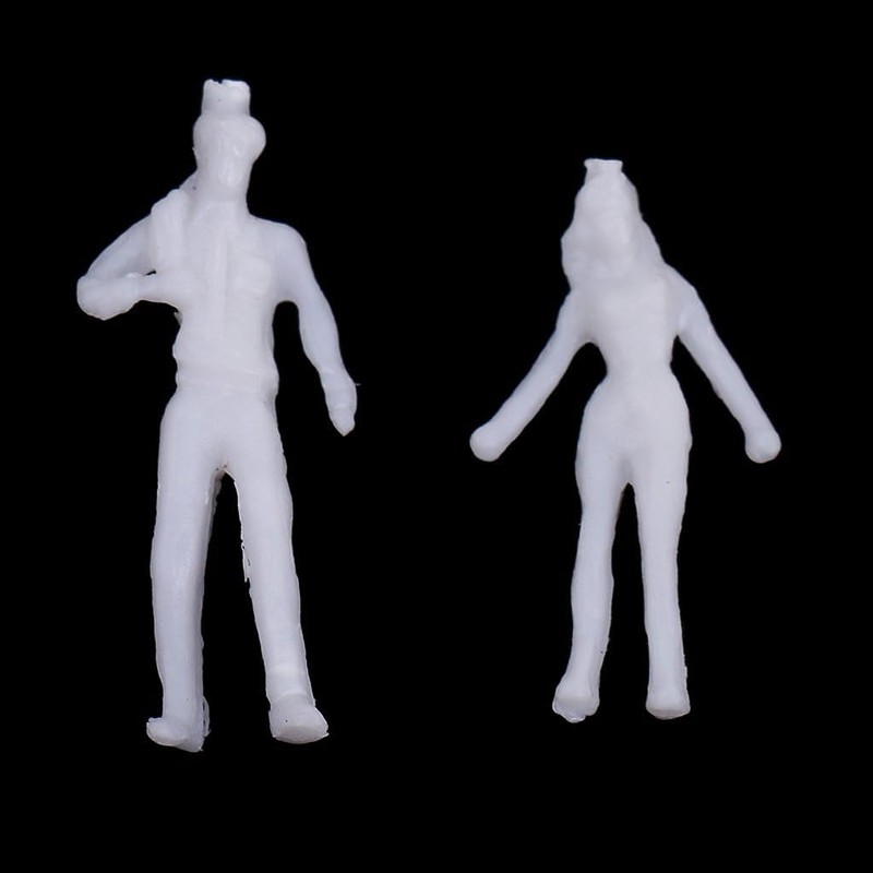 Doll Unpainted People Plastic Figure Model Figures Model Figures Model