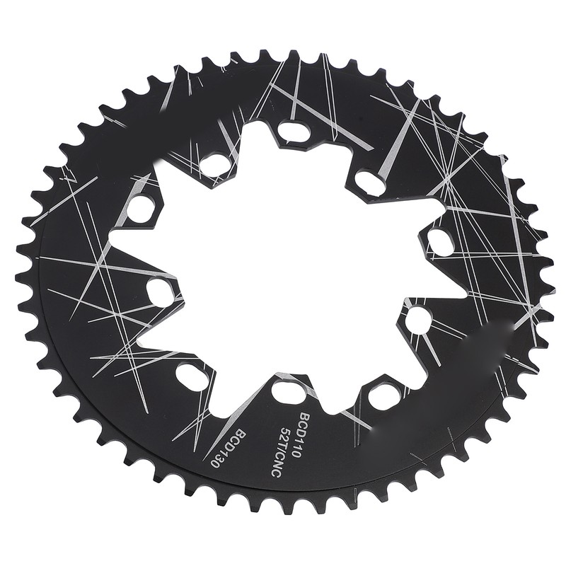 Lp Litepro 52T Oval Disc Chainring 110 130 BCD Road