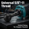 3Pcs Sphere Rotary Burr Set for 4.5" & 5" Angle