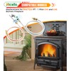 Hicello Natural Gas Pilot Burner Assembley Replacement for Real Fyre
