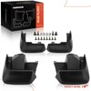 A-Premium Set of 4PCS Mud Flaps Splash Guards Mudguards Mudflaps