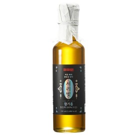 이이가 서리빛 참기름180ml(국산 통깨 100%) Iiga Frosty Light Sesame Oil 180ml (100% Domestic Sesame)