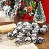 MCPINKY 300PCS Jingle Bells Bulk, Craft Bells 1 Inch Silver