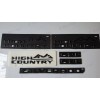 GM Auto Fender Matte Black High Country Rear Silverado Hood