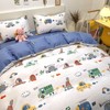 KEAYOO Baby Bedding Set-100% Cotton 100X135CM Cot Duvet Cover +