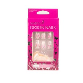 Other brands Vanessa Nail Tips Artificial Nails - 34-Piece Collection - Design B3 / 인조손톱 바네사 네일팁 - 34종 컬렉션 - 디자인B3