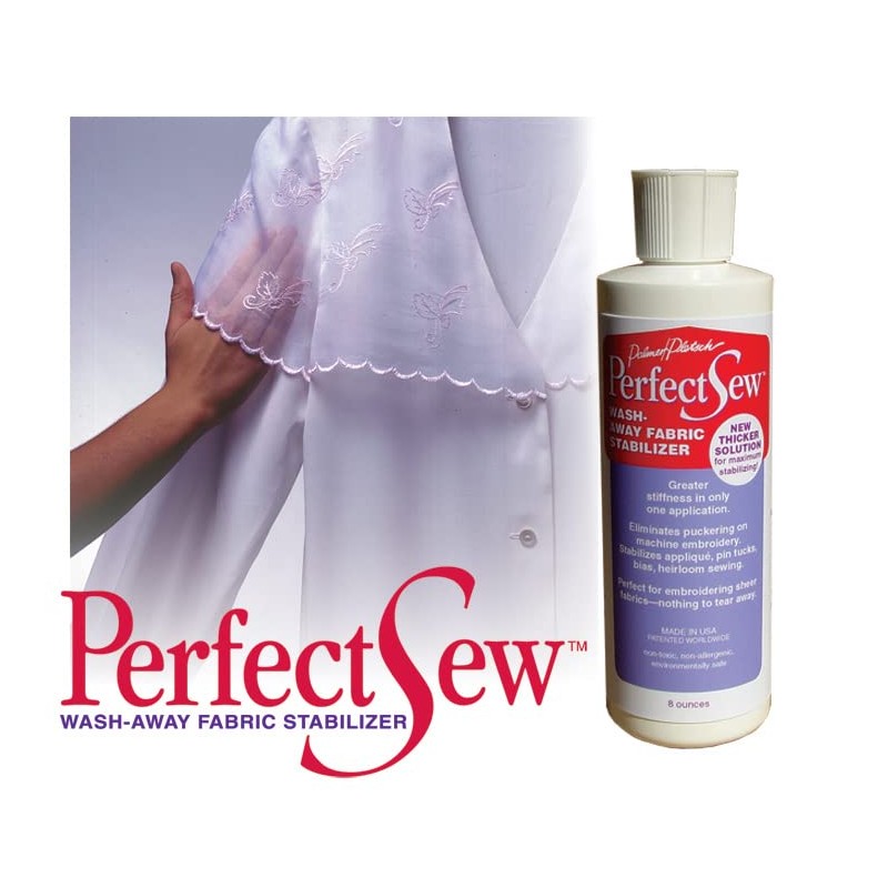 Palmer Pletsch Perfect Sew Wash Away Fabric Stabilizer 8 Ounces