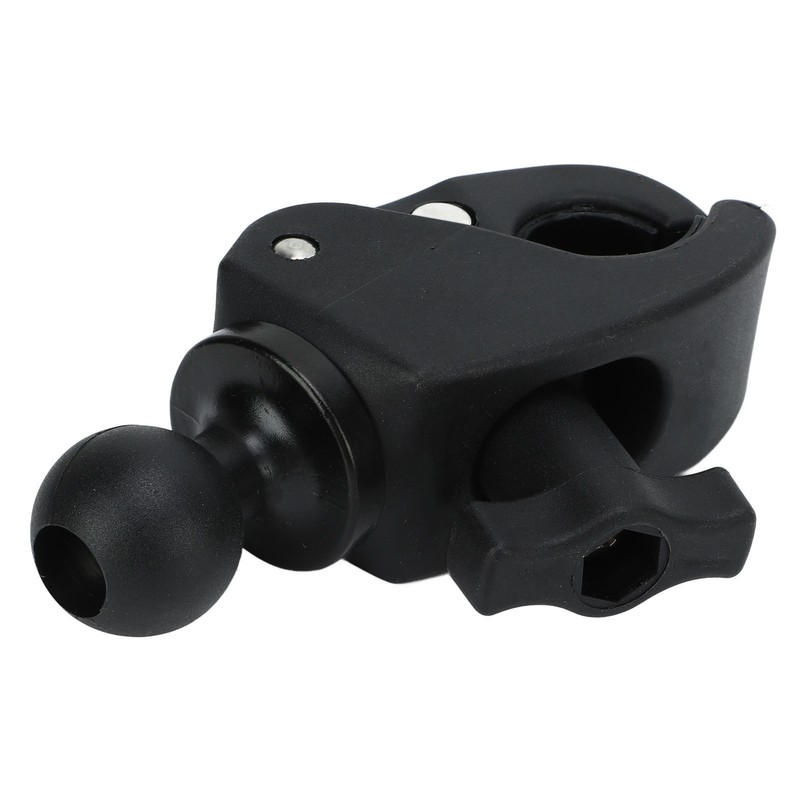 Motorcycle Handlebar Mount 25mm Ball Head 360 Degree Rotation Nylon