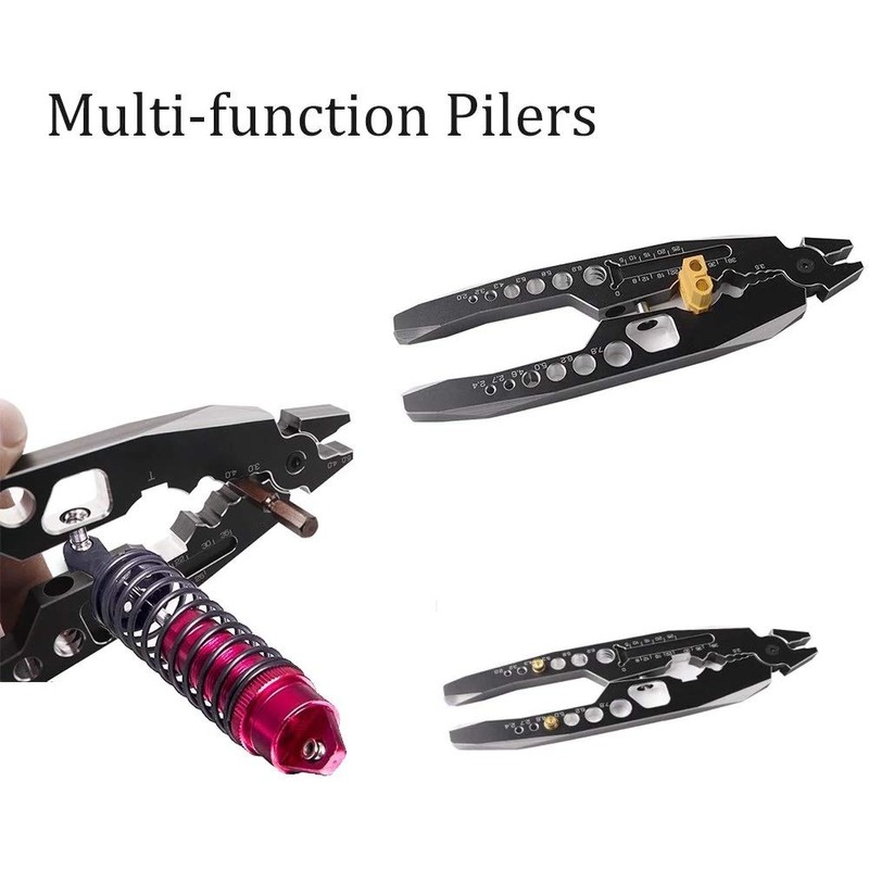 BTG RC Car Model Metal Clamp Multi-function Shock Absorber Pliers