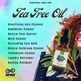 100% Teatree Oil Premium Grade Skin Body Care Must dilute