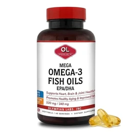 Olympian Labs Mega Omega 3 Fish Oils, 60 sevings                                                                                                      