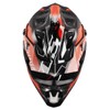 LS2 Helmets MX-Off Road Subverter Evo Helmet (Arched Gloss Black/Red/Silver
