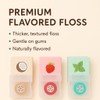 Fleura Wellness Flavored Dental Floss – Flavored 3-Pack (Mint), Waxed,