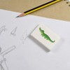2 x 45mm 'Long Crocodile' Erasers/Rubbers (ER00046737)