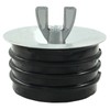 HARSKIYER 3 Inch Sewer Cleanout Cap, Durable Mechanical Test Plug