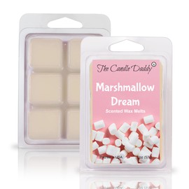 The Candle Daddy Marshmallow Dream - Marshmallow Cream Scented Wax Melt - 1 Pack - 2 Ounces - 6 Cubes