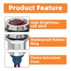 GASHER 5 PCS Energy Saving Indicator Light, LED Light 12V/24V/110V