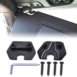 QPCRAP Sun Visor Repair Kit for Car & Truck Drivers Compatible with Ram 1500 2019 2020 2021 2022 2023 2024 2025 No Drilling or Damage to Visor