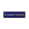 Capricornone Student Council Pack of Ten Rectangle School Badges (Blue)
