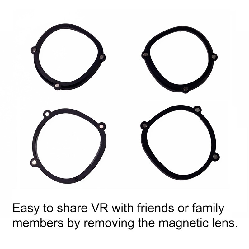 IOOIOO one Lens with Magnetic Frame for L or R
