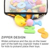 Bath Toy Organizer Multiple Ways to Hang, Extra Large Opening