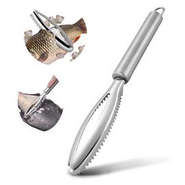 Fish Scale Remover Fish Scale Remover Stainless Steel Scales Dissipation Prevention Fish Cleaning Tool for Shops, Offices, Home Use, Convenient to Operate [Pack of 1]