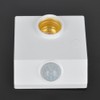 Infrared Sensor Motion Switch Adjustable E27 Light Socket for LED