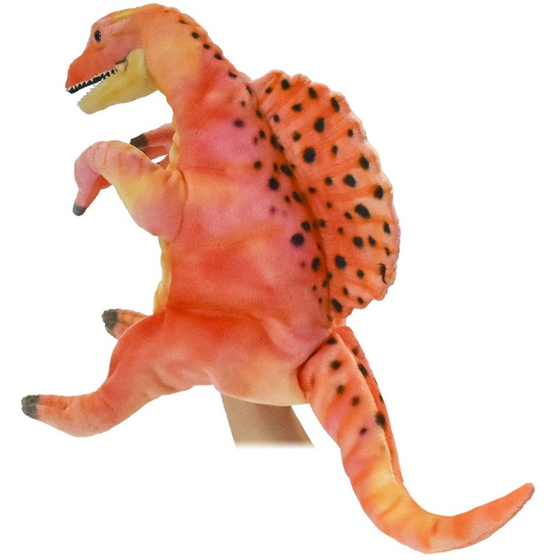 BH7753 HANSA ハンドパペットスピノサウルス レッド ４２