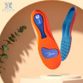 VIOPY Plantillas Ortopédicas De Arco Para Hombres Y Mujeres,Plantillas Atléticas De Gel,Absorción De Impactos,Para Pies Planos,Fascia, Alivio Del Dolor De Pies Y Talones