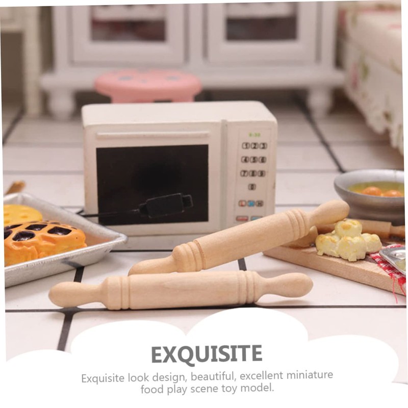 ABOOFAN 8pcs Rolling Pin Mini Craft Roller Adjustable Rollers Thing