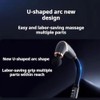 U Shaped Massage Gun, Extended Comfortable Massage Fascia Gun with