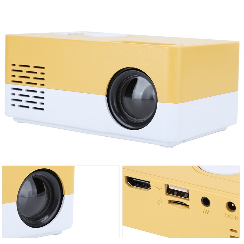 1080p Full High Definition LED Mini Projector Smart Home Cinema