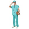 California Costumes Doctor Scrubs Set, Green, Medium