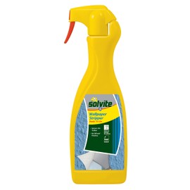 solvite Solvite Ready to Use Wallpaper Stripper, High Efficiency, Fast Removal, No Damage to Plaster, For Washables, Vinyls, Painted Wallpapers and Woodchip, 1L