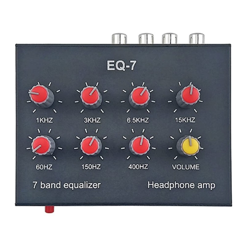 Asyduey 7-Segment Equalizer Tone Treble Bass Adjustment Mobile Computer Game