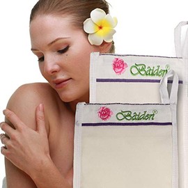 Best Keratosis Pilaris (Set of 2 Mitts) Eczema, Rosacea, Psoriasis Treatment. Deepest Physical Exfoliation for Rough, Bumpy Skin. Keep KP Under Control for Smooth, Softer, Clear, Beautiful Complexion