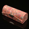 4 Pack Floral Lipstick Case for Purse Travel Lipstick Holder