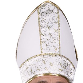 Fun World Mens Funworld Pontiff Costume, Multicolored