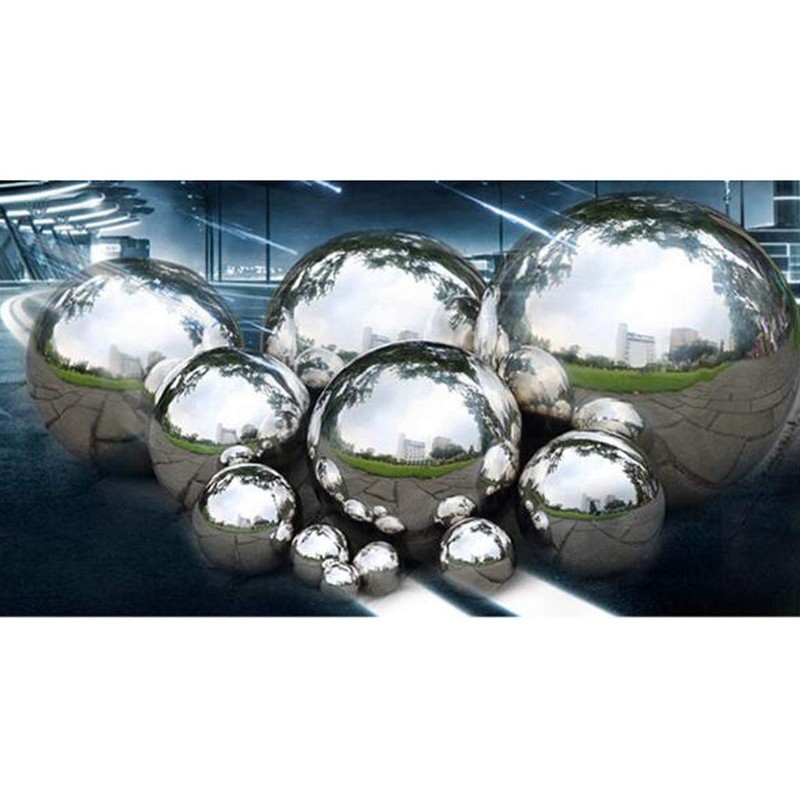 perfk Stainless Steel Ball Solid Ball Hollow Ball Decorative Ball