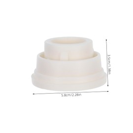 BESPORTBLE 2pcs Pool Ladder Caps Bumper Protectors for Pool Safety Easy Installation Prevents Water Damage Sleek Design for Inground