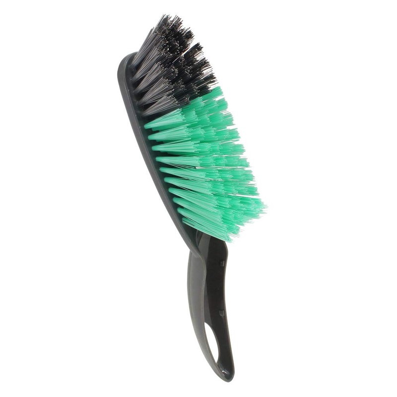 JVL Dustpan and Bristle Brush Set, Turquoise (Plastic)