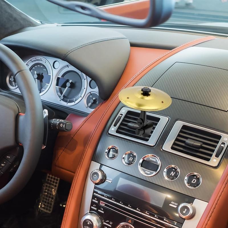 Car Cymbal Air Vent Mini Drum Crash Cymbal For Car