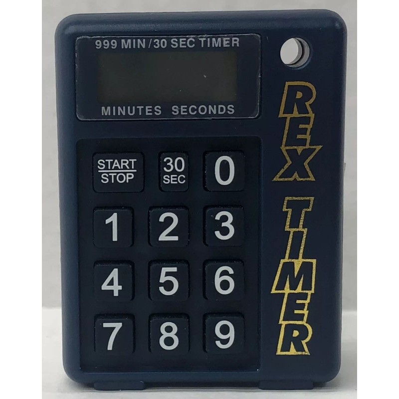 Rex Timer Blue digital countdown Timer Easy to read home