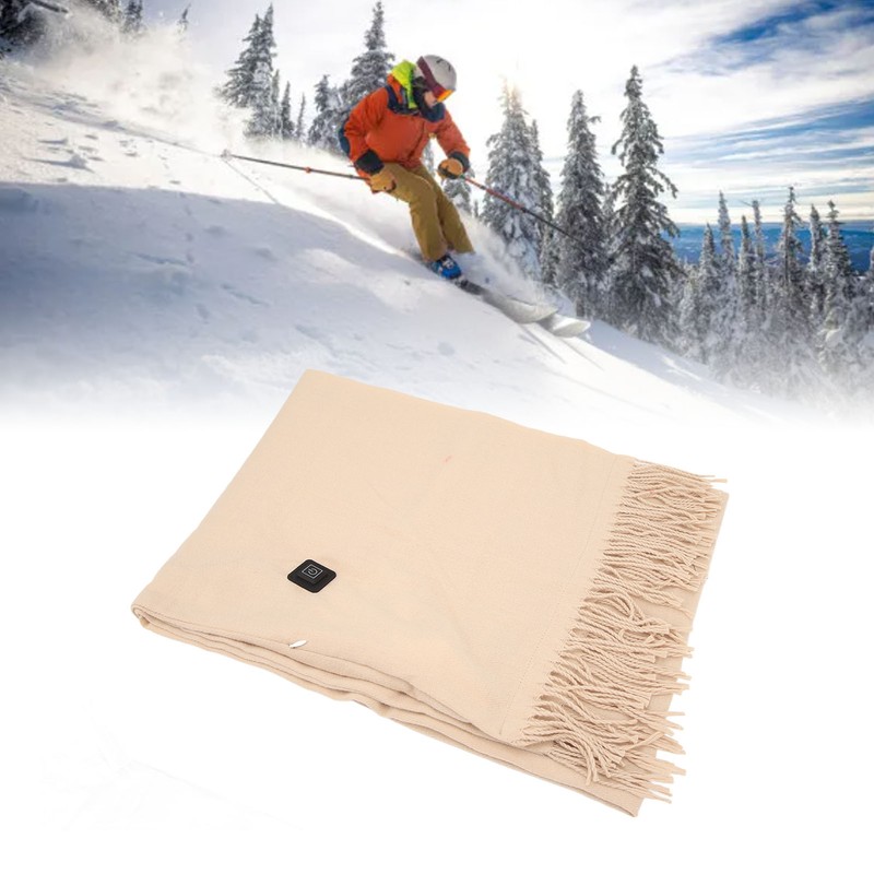 Heated Scarf for Men Women 3 Temperature Settings Lightweight Soft