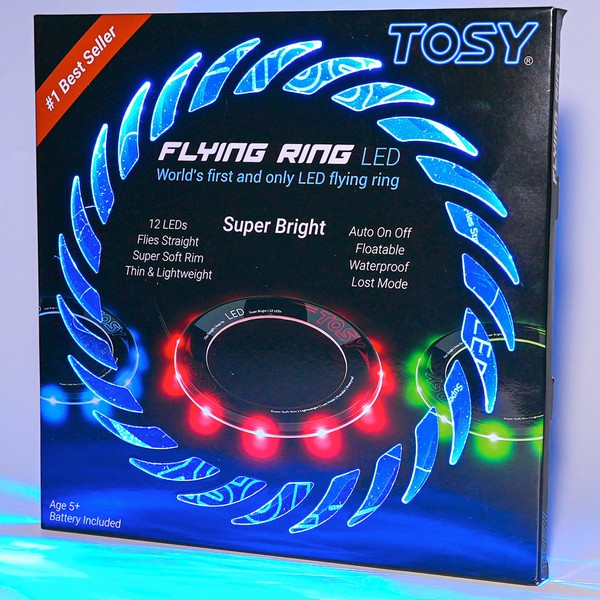 TOSY Flying Ring - 12 LEDs, Super Bright, Lost Mode,