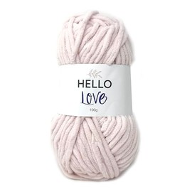 Hello Love Blanket Yarn 100g - Pale Pink