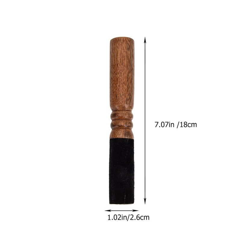 COHEALI 2 Uds Cuenco de Canto Tibetano Mazo de Madera
